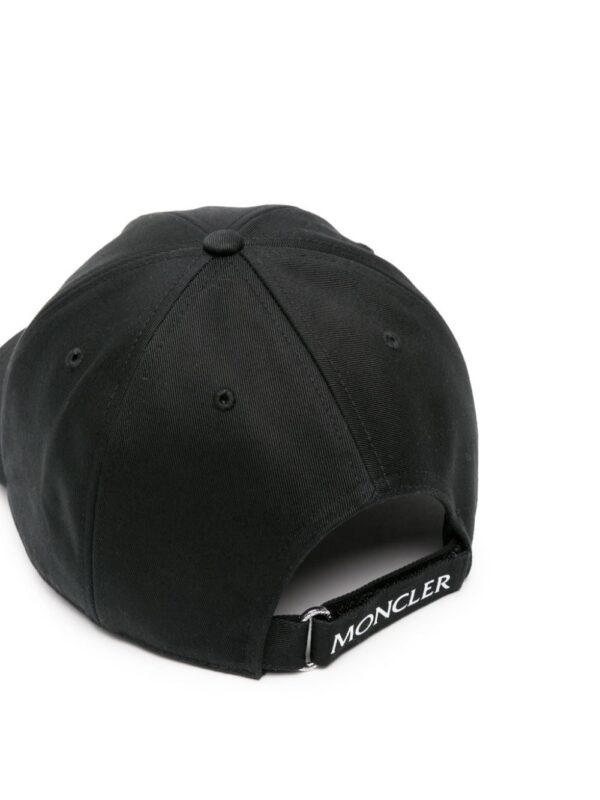Moncler logo-patch baseball cap - Image 2