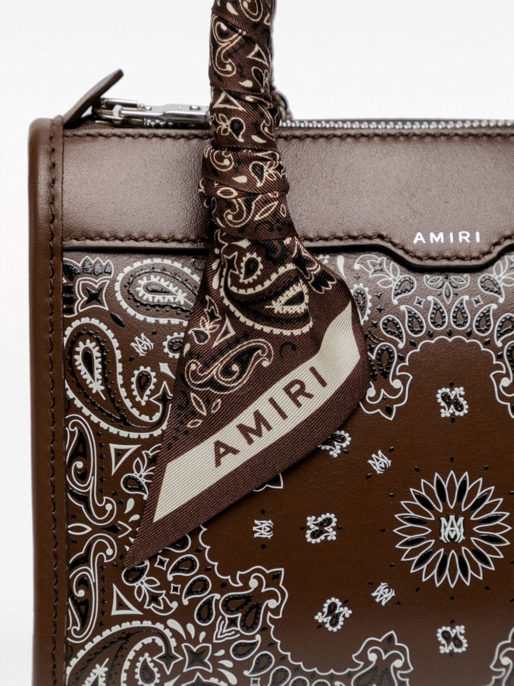 AMIRI Bandana leather crossbody bag - Image 4