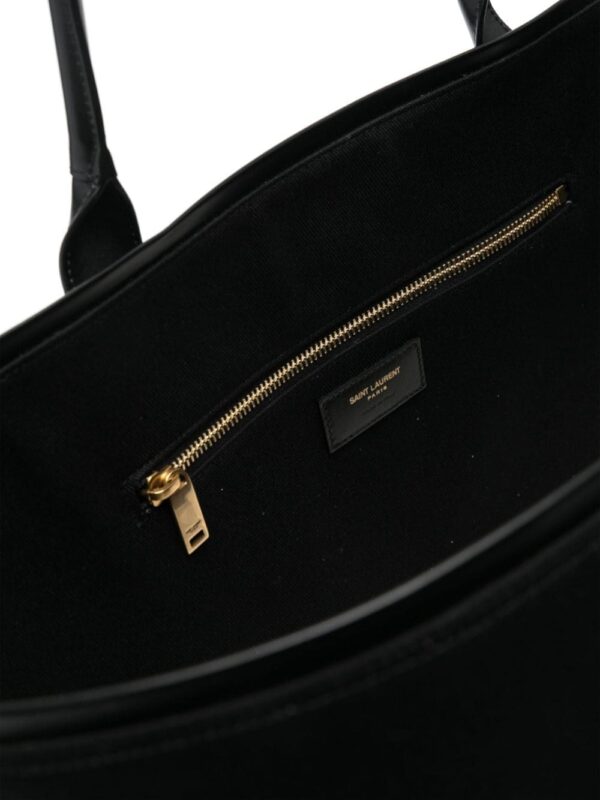 Saint Laurent Rive Gauche canvas tote bag - Image 5