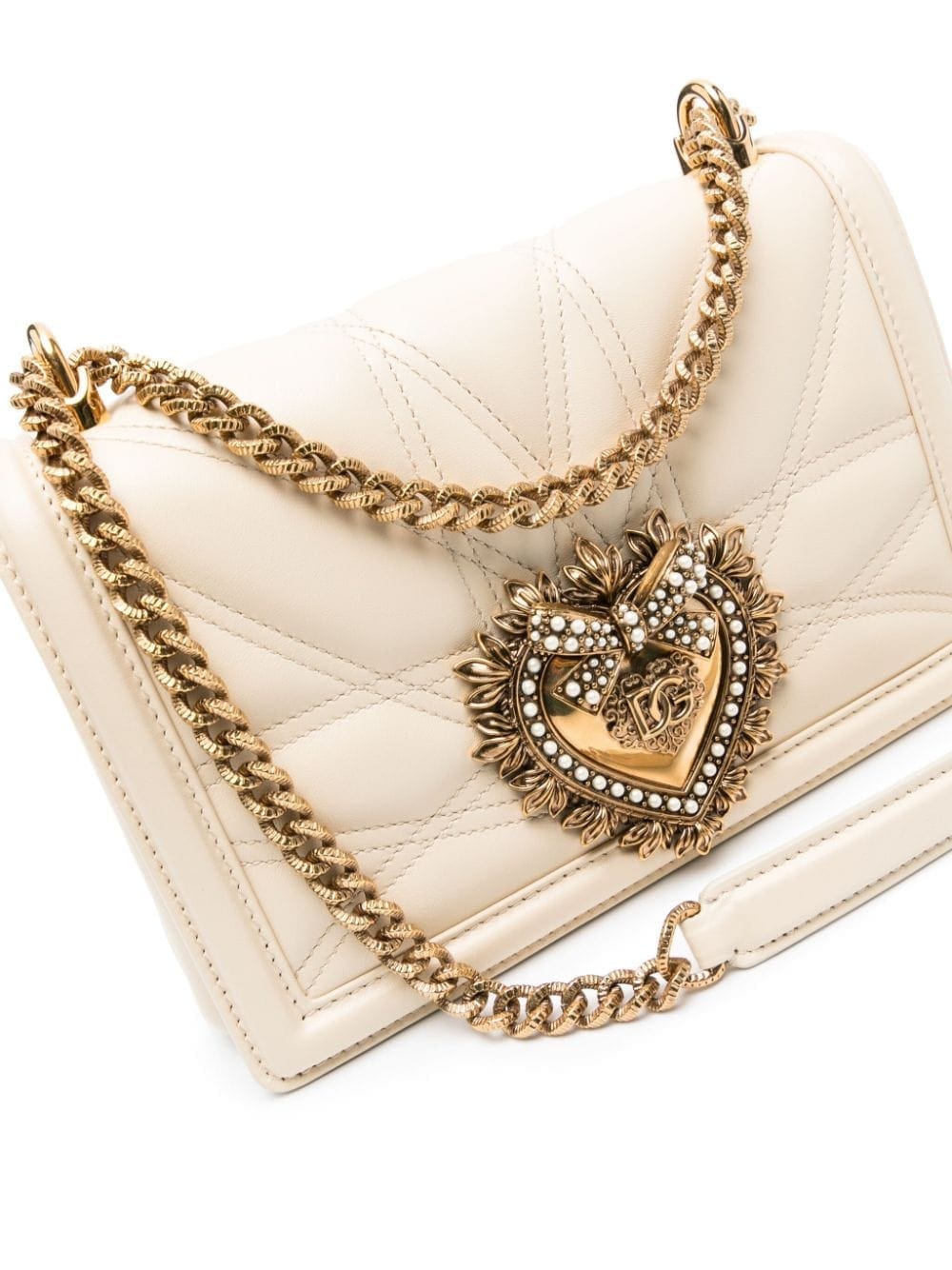 Dolce & Gabbana medium Devotion leather shoulder bag - Image 3