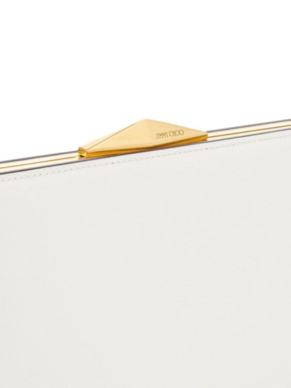 Jimmy Choo Diamond leather clutch bag - Image 4