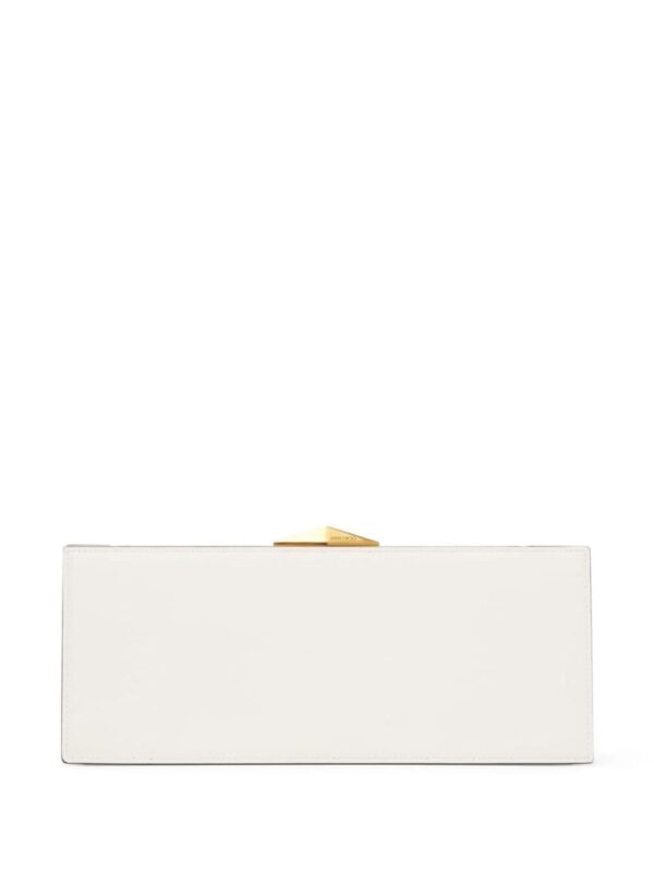 Jimmy Choo Diamond leather clutch bag