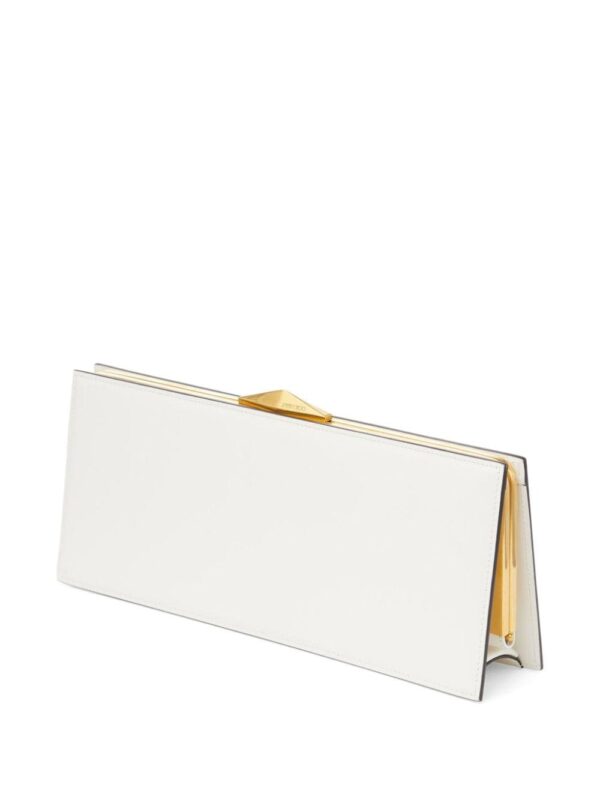 Jimmy Choo Diamond leather clutch bag - Image 2