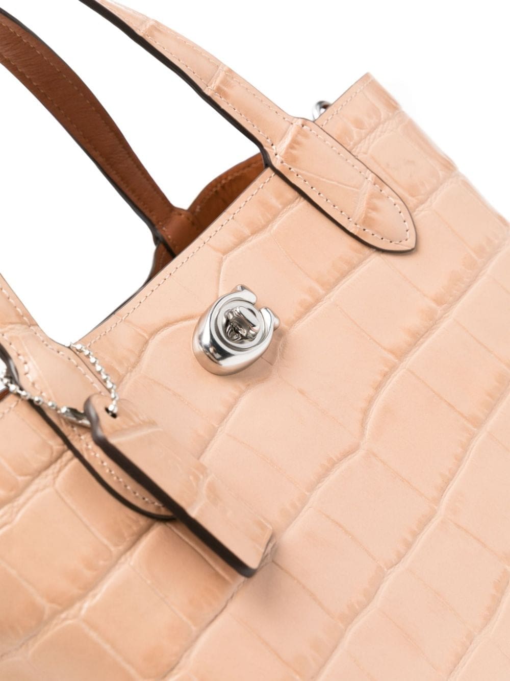 Coach Willow 24 leather tote bag - Image 4