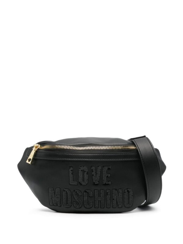 Love Moschino sequin-embellished belt bag