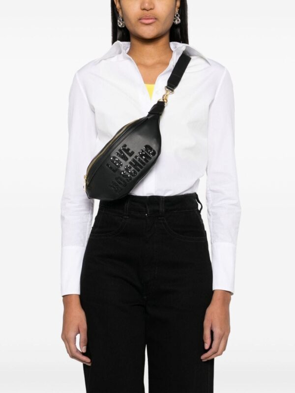 Love Moschino sequin-embellished belt bag - Image 2