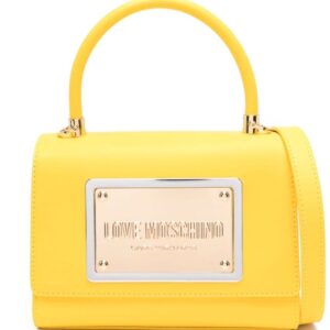 Love Moschino logo-plaque tote bag
