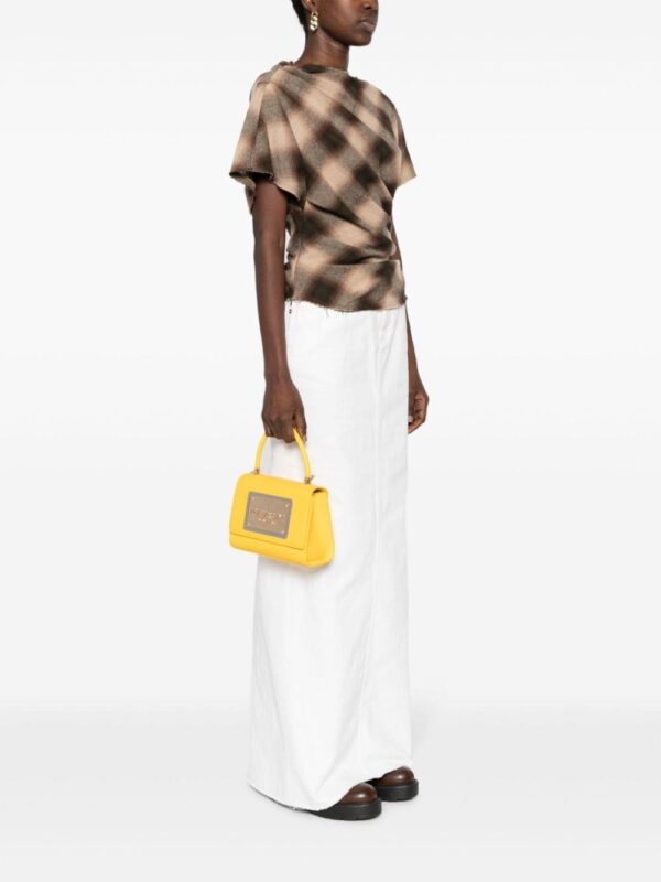 Love Moschino logo-plaque tote bag - Image 2