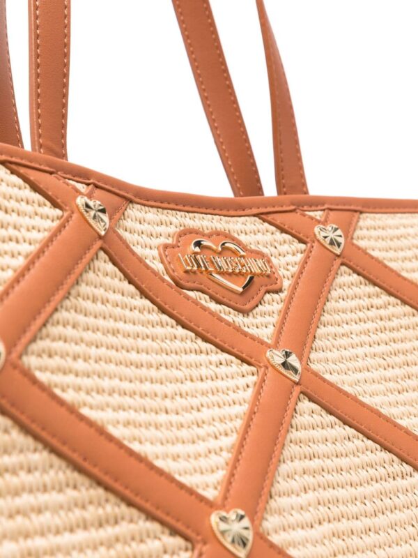 Love Moschino heart-motif tote bag - Image 3