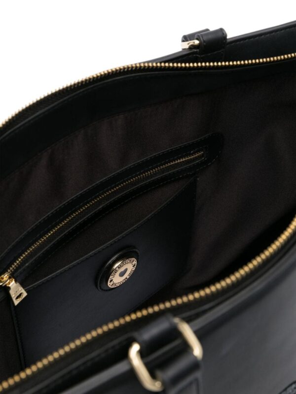 Love Moschino sequin-logo detail tote bag - Image 4