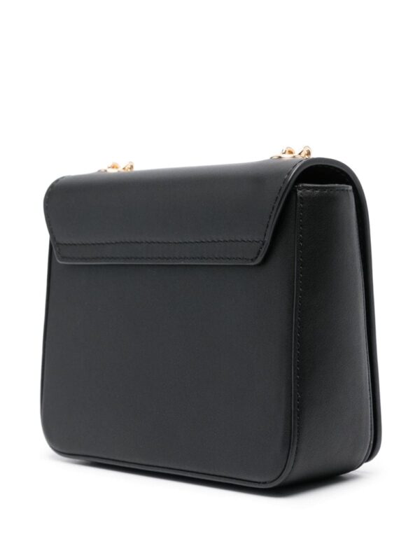 Love Moschino logo-plaque leather cross body bag - Image 2