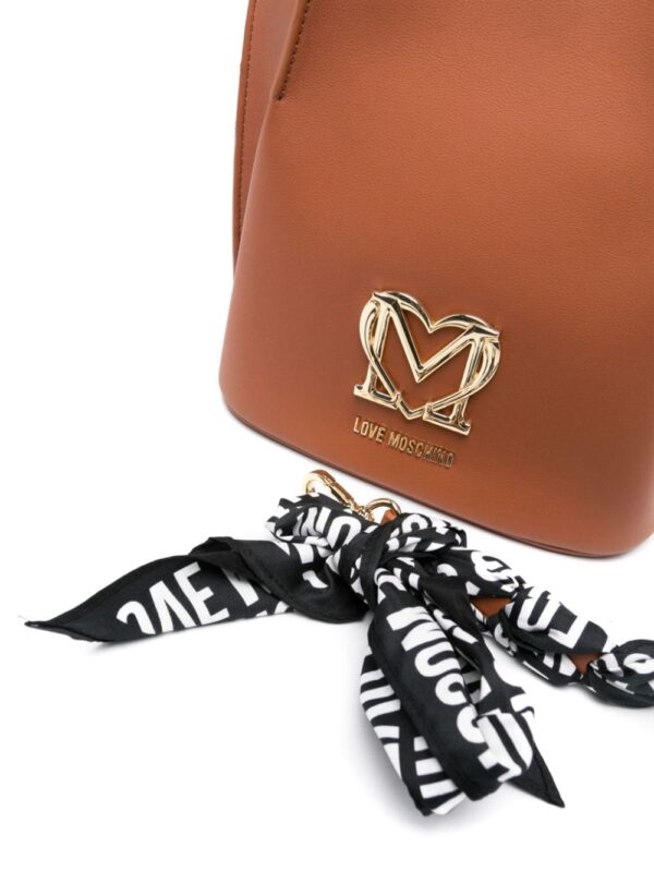 Love Moschino logo-lettering shoulder bag - Image 3