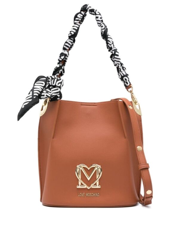 Love Moschino logo-lettering shoulder bag