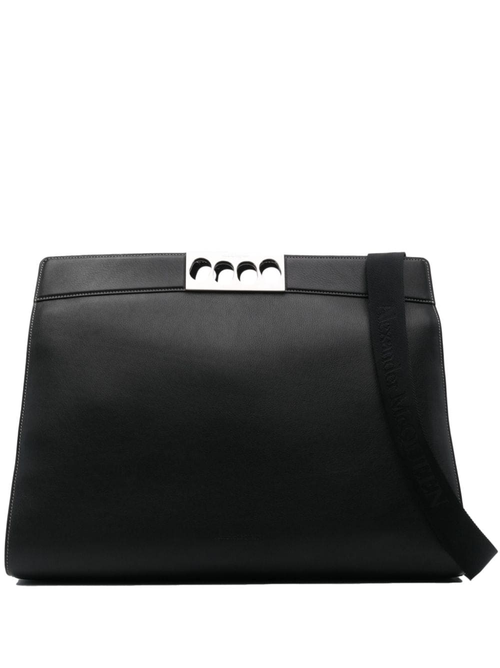 Alexander McQueen The Grip 24h leather bag