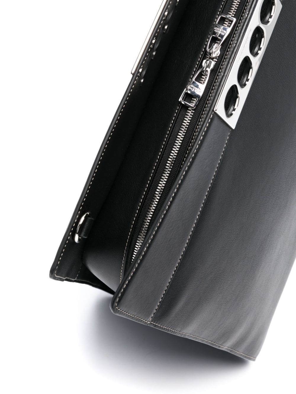Alexander McQueen The Grip 24h leather bag - Image 4