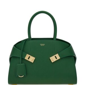 Ferragamo FERRAGAMO HUG SOFT LEATHER TOTE