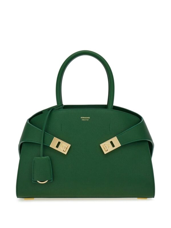 Ferragamo FERRAGAMO HUG SOFT LEATHER TOTE