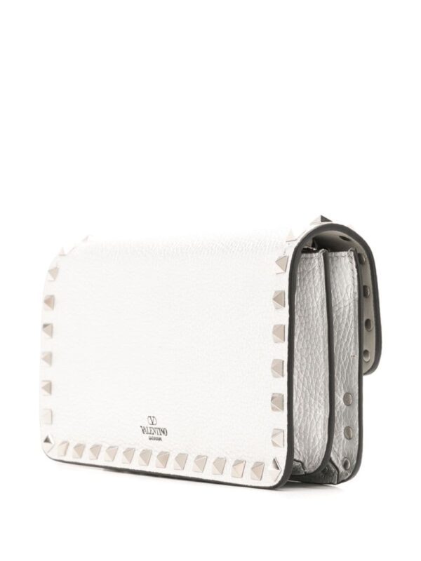 Valentino Garavani Rockstud leather wallet-on-chain - Image 3