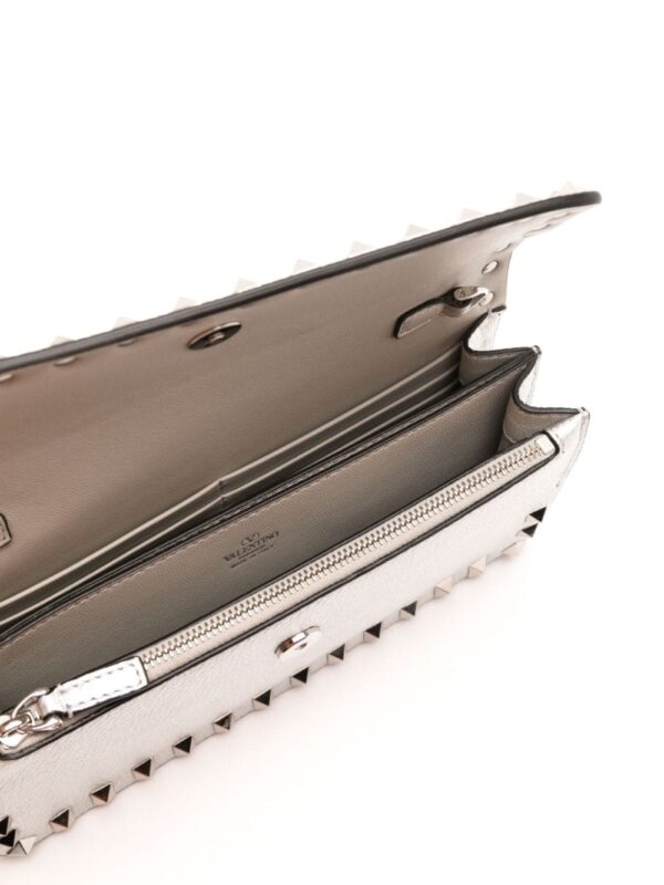Valentino Garavani Rockstud leather wallet-on-chain - Image 5