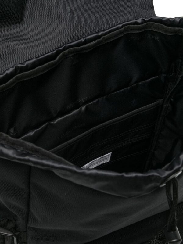 Makavelic logo-appliqué backpack - Image 4