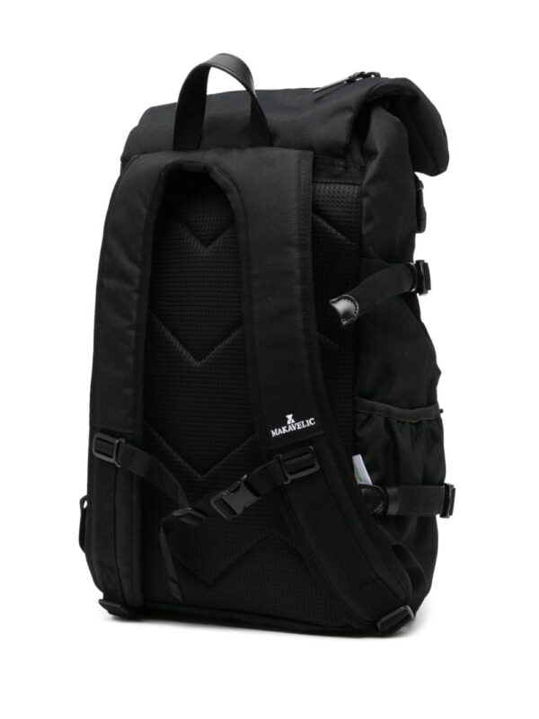 Makavelic logo-appliqué backpack - Image 2