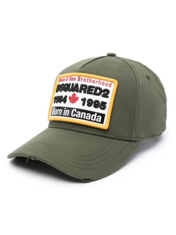 DSQUARED2 logo-embroidered baseball cap