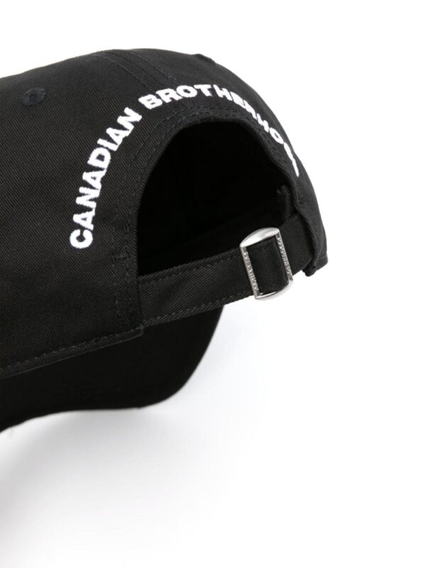 DSQUARED2 maple-leaf printed cotton cap - Image 2