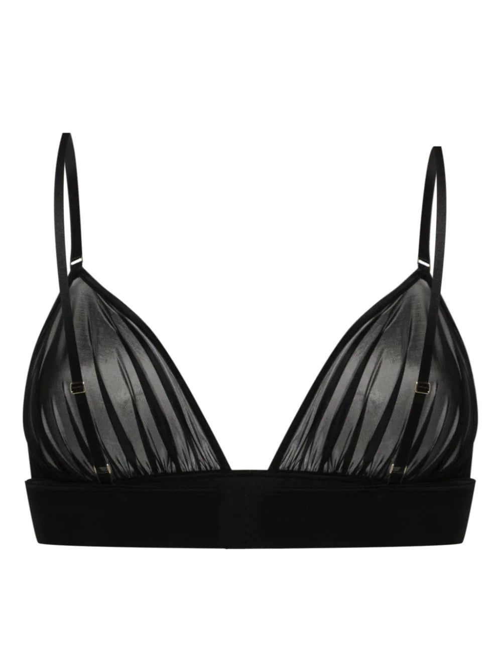 Maison Close semi-sheer draped bra - Image 2