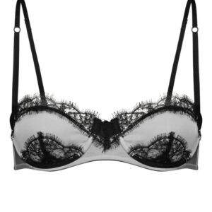 Kiki de Montparnasse  lace-trim balconette bra