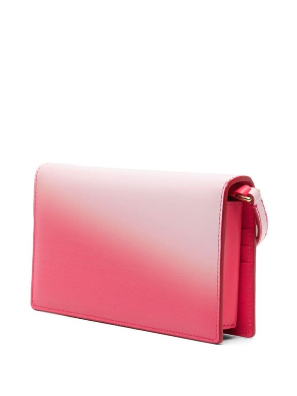 Dolce & Gabbana logo-embroidered leather crossbody bag - Image 3