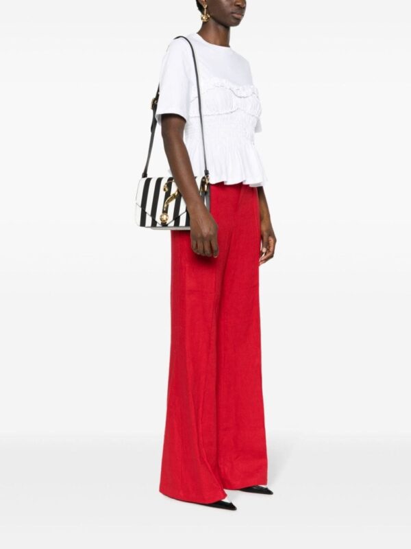 Moschino striped leather shoulder bag - Image 2