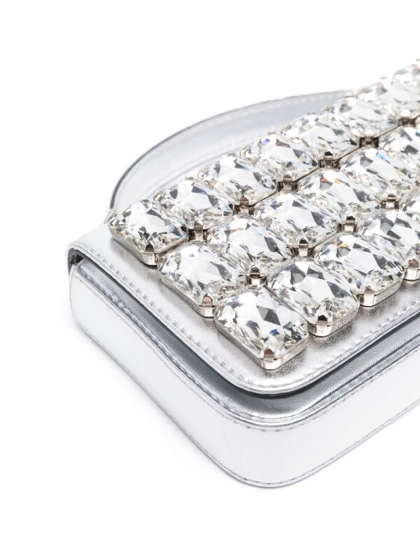 Moschino crystal-embellished mini bag - Image 4