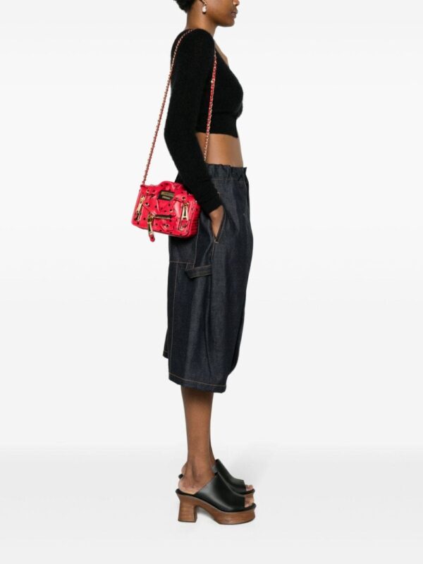 Moschino Biker polka-dot shoulder bag - Image 2