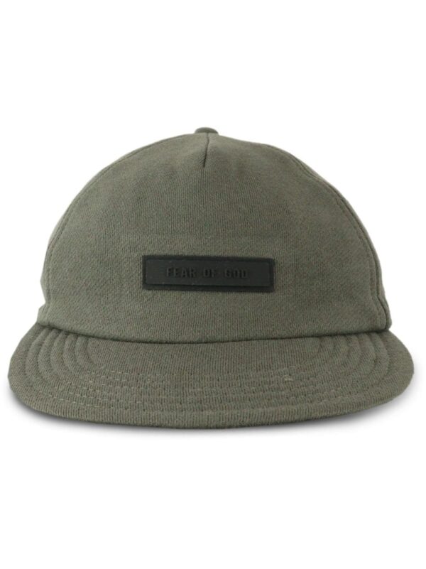 FEAR OF GOD ESSENTIALS logo-patch baseball cap