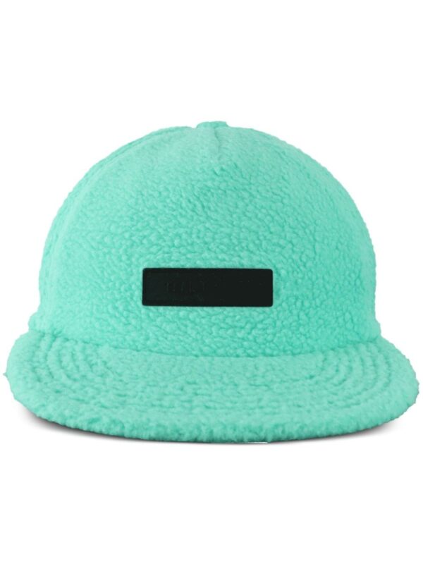 FEAR OF GOD ESSENTIALS logo-patch fleece baseball cap