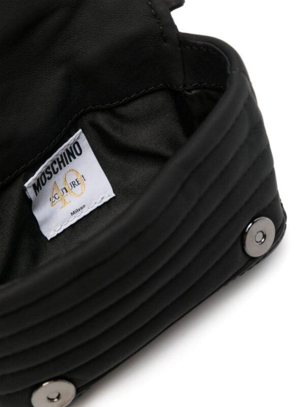 Moschino mini Biker leather bag - Image 5
