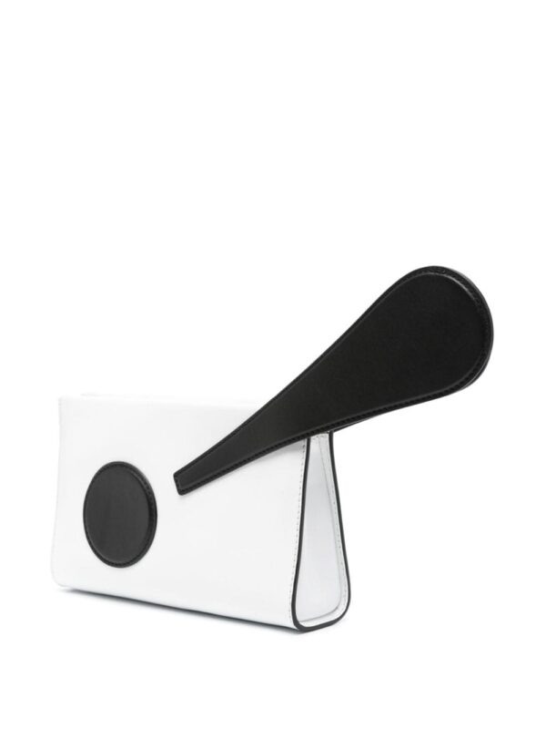 Moschino logo-lettering clutch bag - Image 3