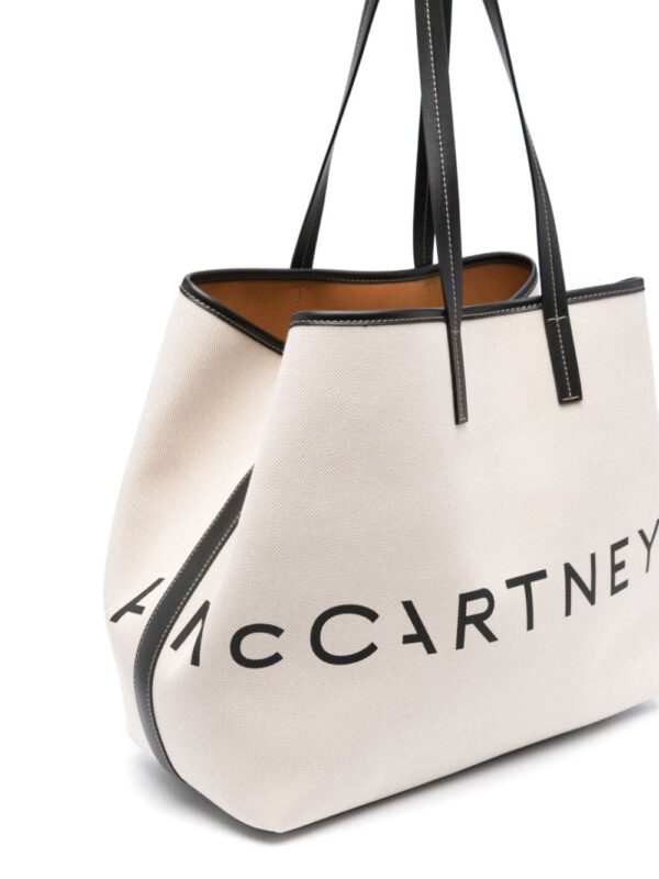 Stella McCartney logo-print detachable-purse bag - Image 4