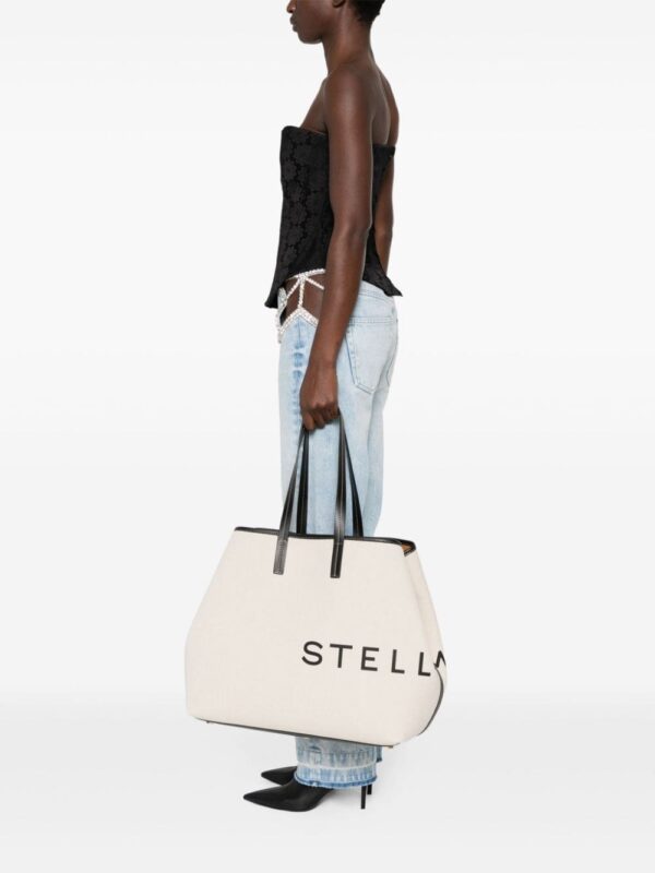 Stella McCartney logo-print detachable-purse bag - Image 2