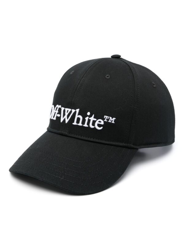 Off-White Bookish Dril baseball cap