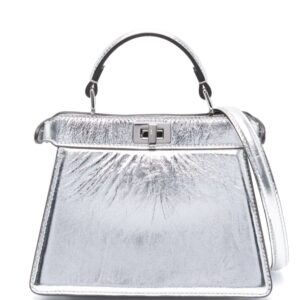 FENDI Peekaboo ISeeU leather mini bag