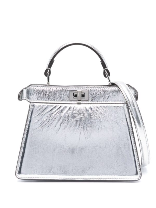 FENDI Peekaboo ISeeU leather mini bag