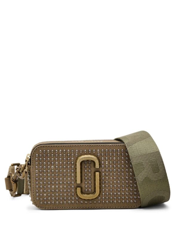 Marc Jacobs The Crystal Canvas Snapshot camera bag