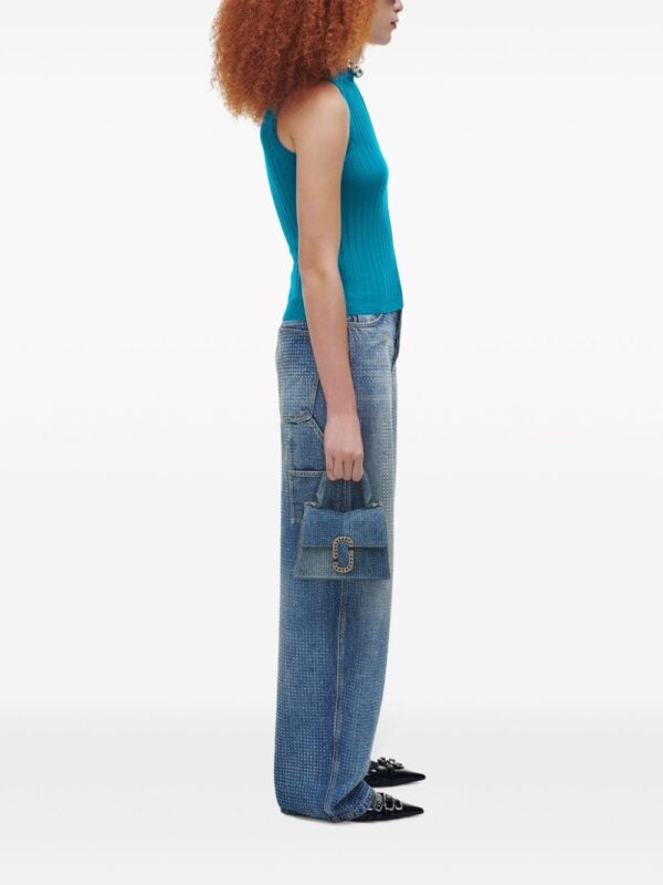 Marc Jacobs The Mini Crystal Denim St. Marc bag - Image 2