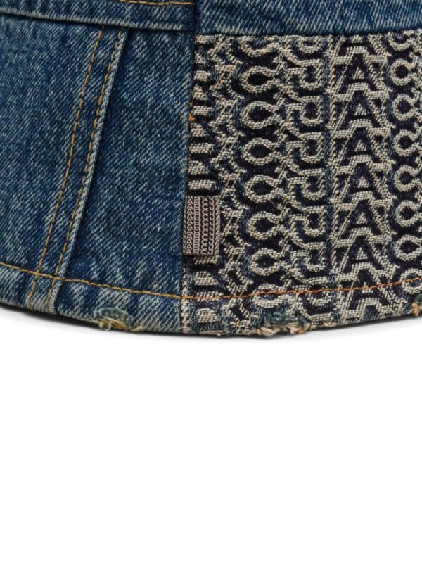 Marc Jacobs patchwork denim bucket hat - Image 3