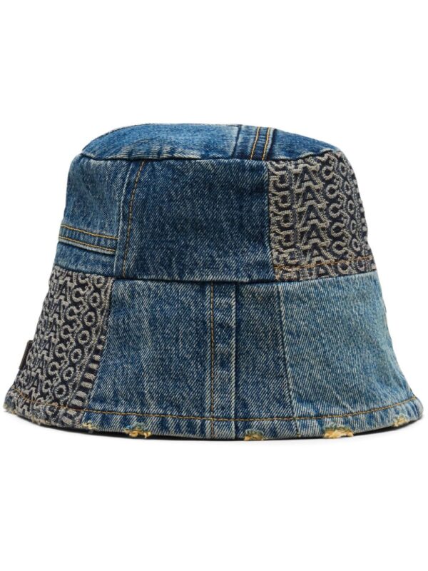 Marc Jacobs patchwork denim bucket hat
