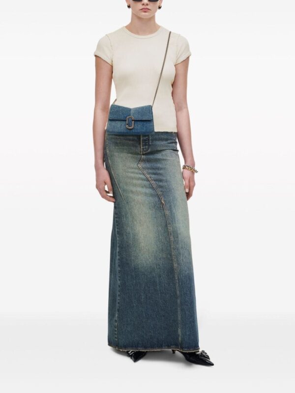 Marc Jacobs The Crystal Denim St. Marc Chain wallet - Image 2