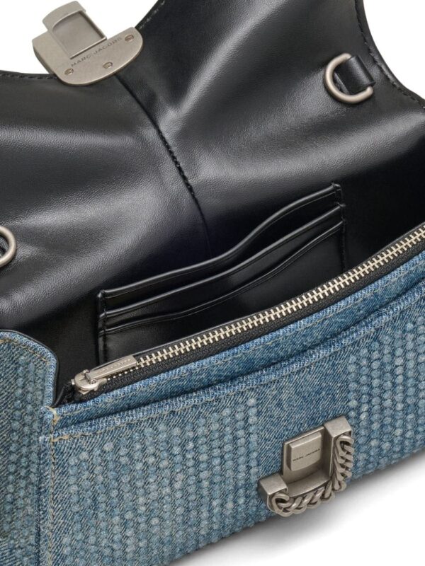 Marc Jacobs The Crystal Denim St. Marc Chain wallet - Image 5