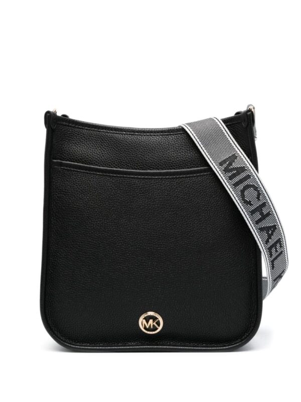 Michael Michael Kors logo-plaque leather shoulder bag