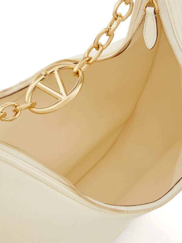 Valentino Garavani maxi VLogo Moon leather shoulder bag - Image 5
